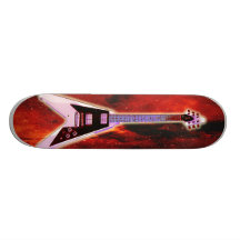 V-Body-Guitar Personalisierte Skatedecks