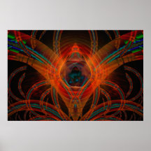 Vader Digital abstrakte Kunst glatt Posterdruck
