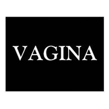 Vagina-Postkarte zu den republikanischen Politiker
