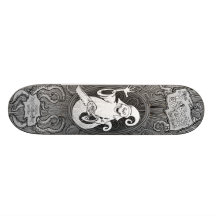Vagus-Straßen-Geist-Skateboard Personalisiertes Deck