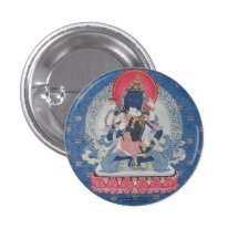 Vajrasattva and Consort Button