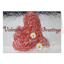 Valentine Greetings Grußkarte
