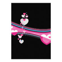 Valentine-Herz UAWG Karte Einladung