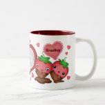 Valentine-Liebe-Herzen kundenspezifischer Foto u.  Kaffee Haferl