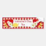 Valentine-Tee-Party-Dekoration - Stoßaufkleber Autoaufkleber