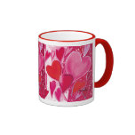 Valentinsgruß-Herzbecher Kaffeetasse