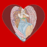 Valentinstag-Engel aufkleber