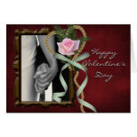 Valentinstag-Foto-Karte