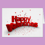 Valentinstag-Gruß-Karte karten