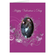 Valentinstag-Karte ~The Herz der Ratte