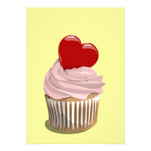 Valentinstagkucheneinladung