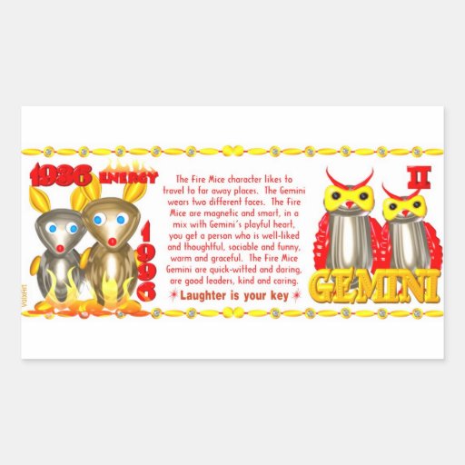 ValxArt 1996 1936 Tierkreisfeuer-Ratte geborene Zw Sticker