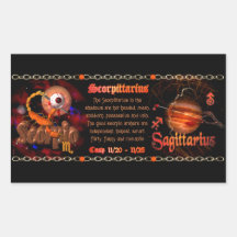 Valxart Skorpions-Schützetierkreis Spitze Sticker