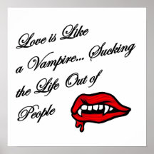 Vampir Plakatdrucke