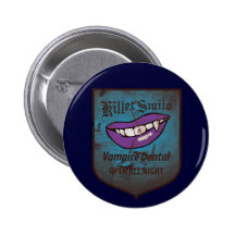 Vampir zahnmedizinisch button