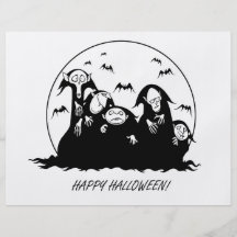 Vampire Bedruckte Flyer
