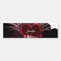 Vampire_Heart_Jennifer Auto Aufkleber
