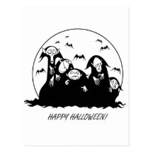 Vampire Postkarte
