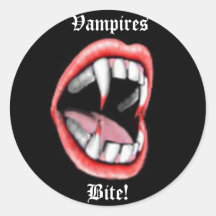 Vampirs-Biss! Sticker