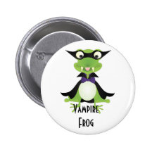 Vampirs-Frosch Anstecknadelbuttons