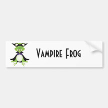 Vampirs-Frosch Autosticker