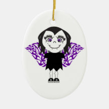 Vampirs-Mädchen-Stammes- Flügel Ornamente