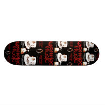 Vampirs-Musik-Skateboard Personalisiertes Skatedeck