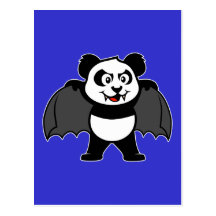 Vampirs-Panda Postkarten