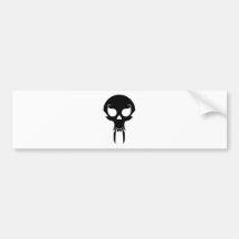 Vampirs-Schädel Autosticker