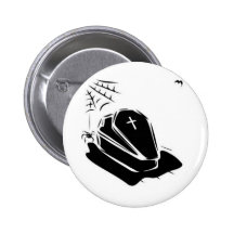 Vampirs-Schatulle Anstecknadelbuttons