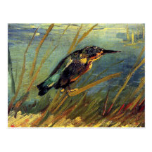 Van Gogh die Eisvogel-Postkarte
