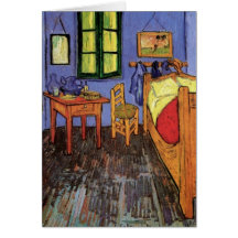 Van Gogh; Vincents Schlafzimmer in Arles, Vintage  Karte