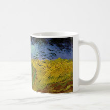 Van Gogh - Weizen-Feld mit Krähen (1890) Kaffeetasse