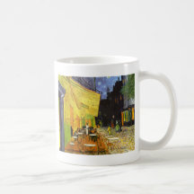 Van- Goghcafé-Terrasse nachts Teetasse