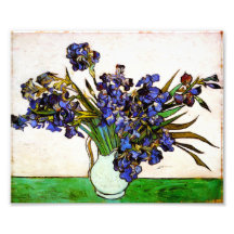 Van- GoghVase des Iris-Druckes Fotodruck
