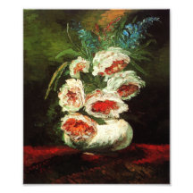 Van- GoghVase mit Pfingstrosen-Druck Kunstphoto