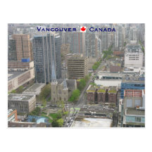 Vancouver BC Kanada Postkarte