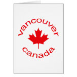 Vancouver Kanada Grußkarte