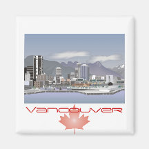 Vancouver Kanada Kühlschrankmagnet