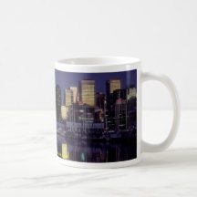 Vancouver-Skyline, Britisch-Columbia, Kanada Kaffee Haferl
