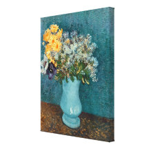 Vase Blumen, 1887 Galerie Falt Leinwand