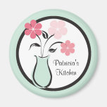 Vase Blumen Magnets