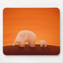 Vater und Sohn Mousepad