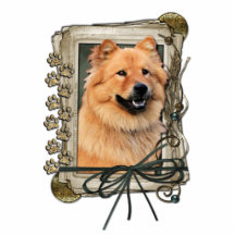 Vatertag - Steintatzen - Chow-Chow - Cinny Foto Skulpturen
