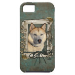Vatertag - Steintatzen - sibirischer Husky - Kupfe iPhone 5 Schutzhüllen