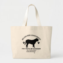 Vati Dogue De Bordeax Dog Leinentasche
