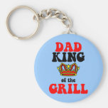 Vatikönig des GrillVatertags Schlüsselanhänger