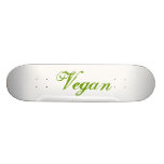 Vegan. Grün. Slogan. Gewohnheit Personalisierte Skateboarddecks