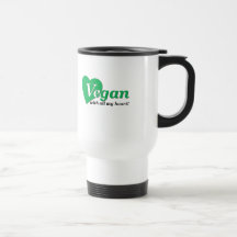 Vegan mit meinem ganzem Herzen Tee Tassen