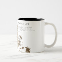 Vegan - Tolstoy Zitat Teetasse